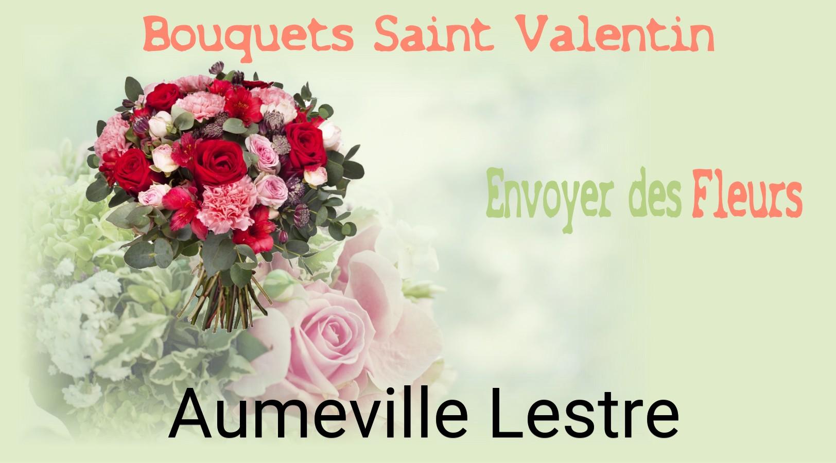 Roses de Saint-Valentin livrées à Aumeville-Lestre